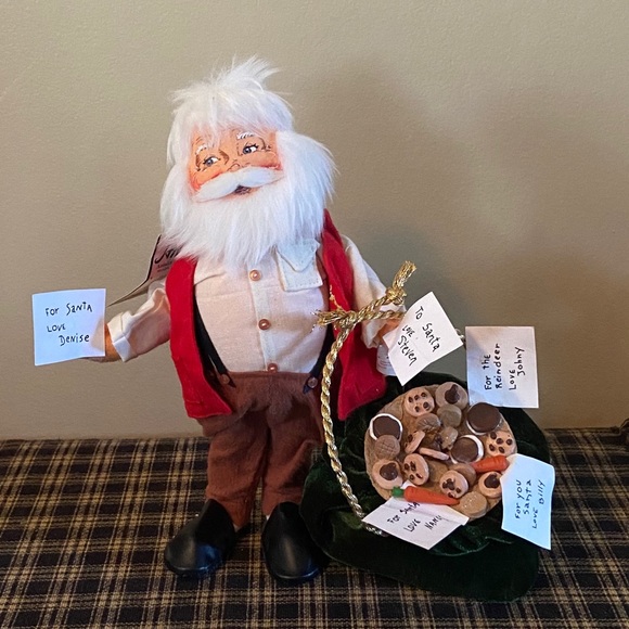 Annalee “Santa With Cookies” Doll